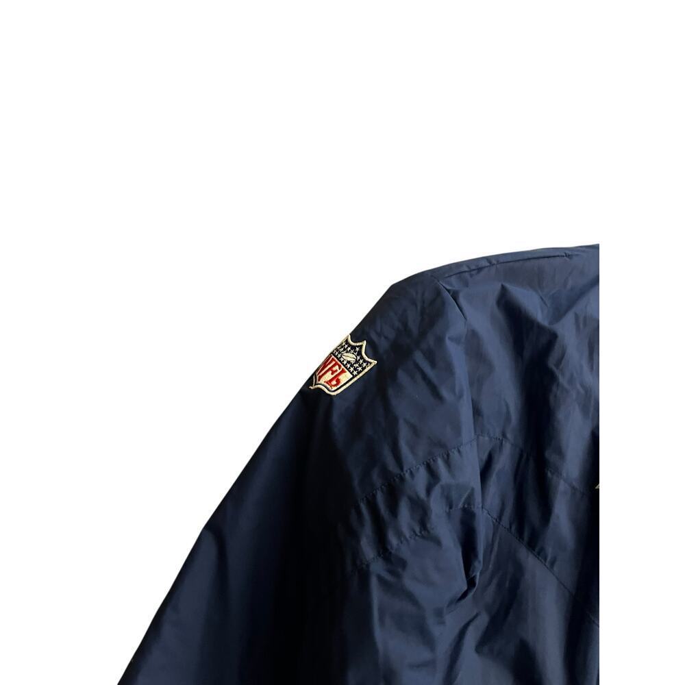 Vtg 1990s Mens Sz XL Pro Line APEX ONE Dallas Cowboys Logo Jacket Blue - Picture 4 of 7